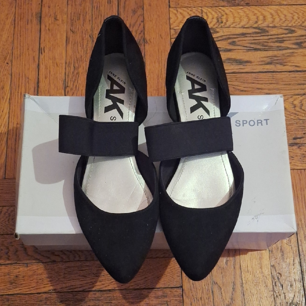 Anne Klein AK Sport Women's Black Flats